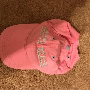 Pink south beach cap